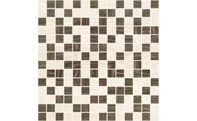 Генезис Мозаика коричневый+бежевый 30х30