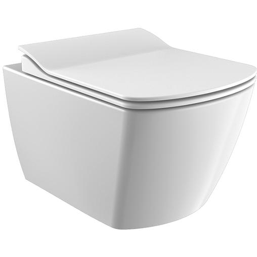 Унитаз подвесной безободковый Элегант/ELEGANT цв. белый EG321-11CB00E-0000 (чаша без сидения)