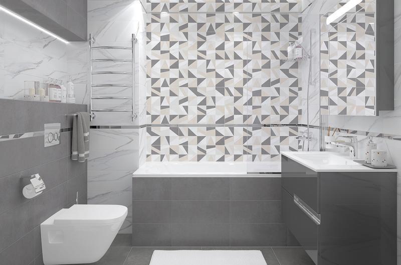 Elegance мозаика белый