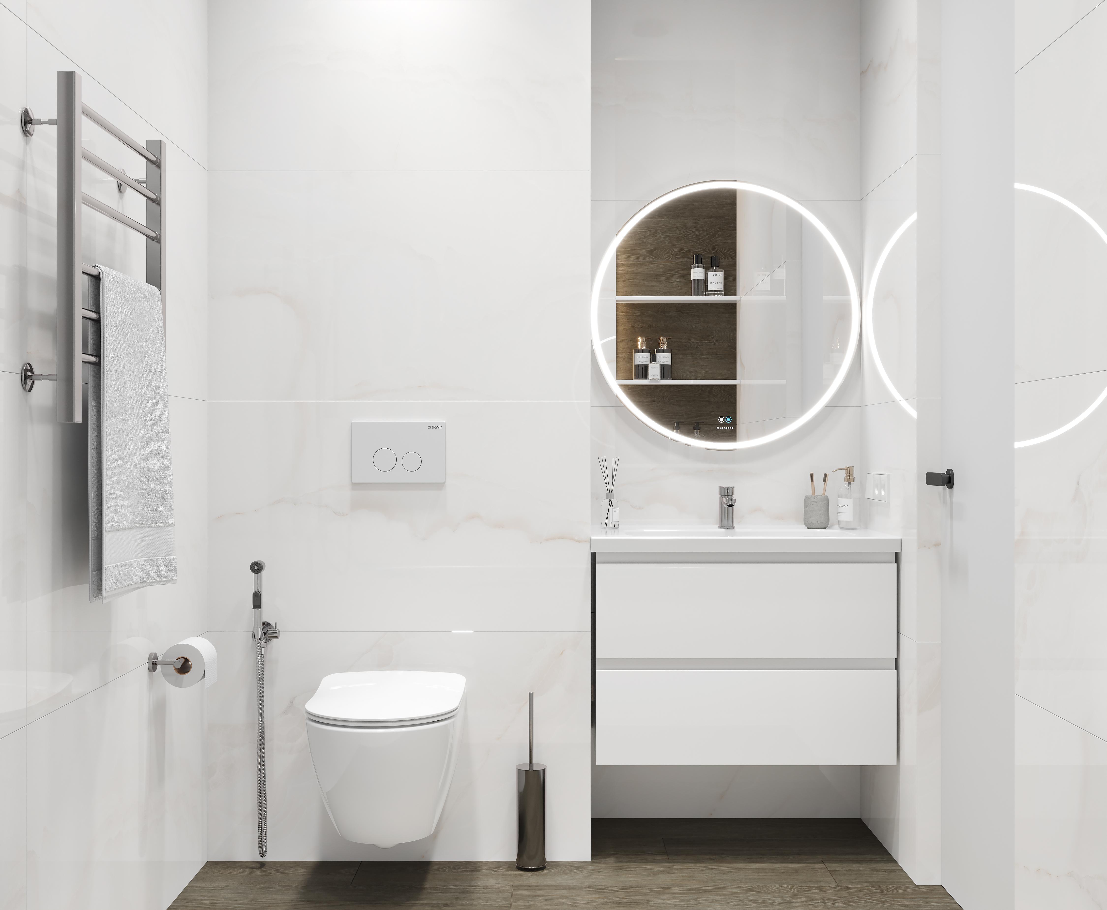 Керамогранит CERADIM Onyx Imperator White: императорская роскошь белого мрамора