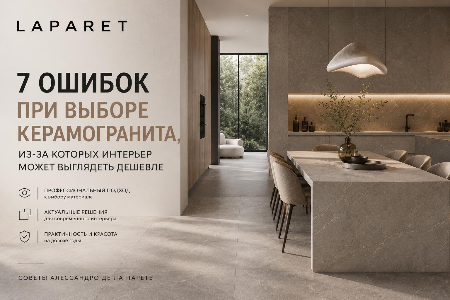 7 ошибок при выборе керамогранита, из-за которых интерьер будет не на 10/10