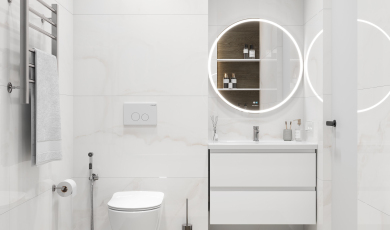 Керамогранит CERADIM Onyx Imperator White: императорская роскошь белого мрамора