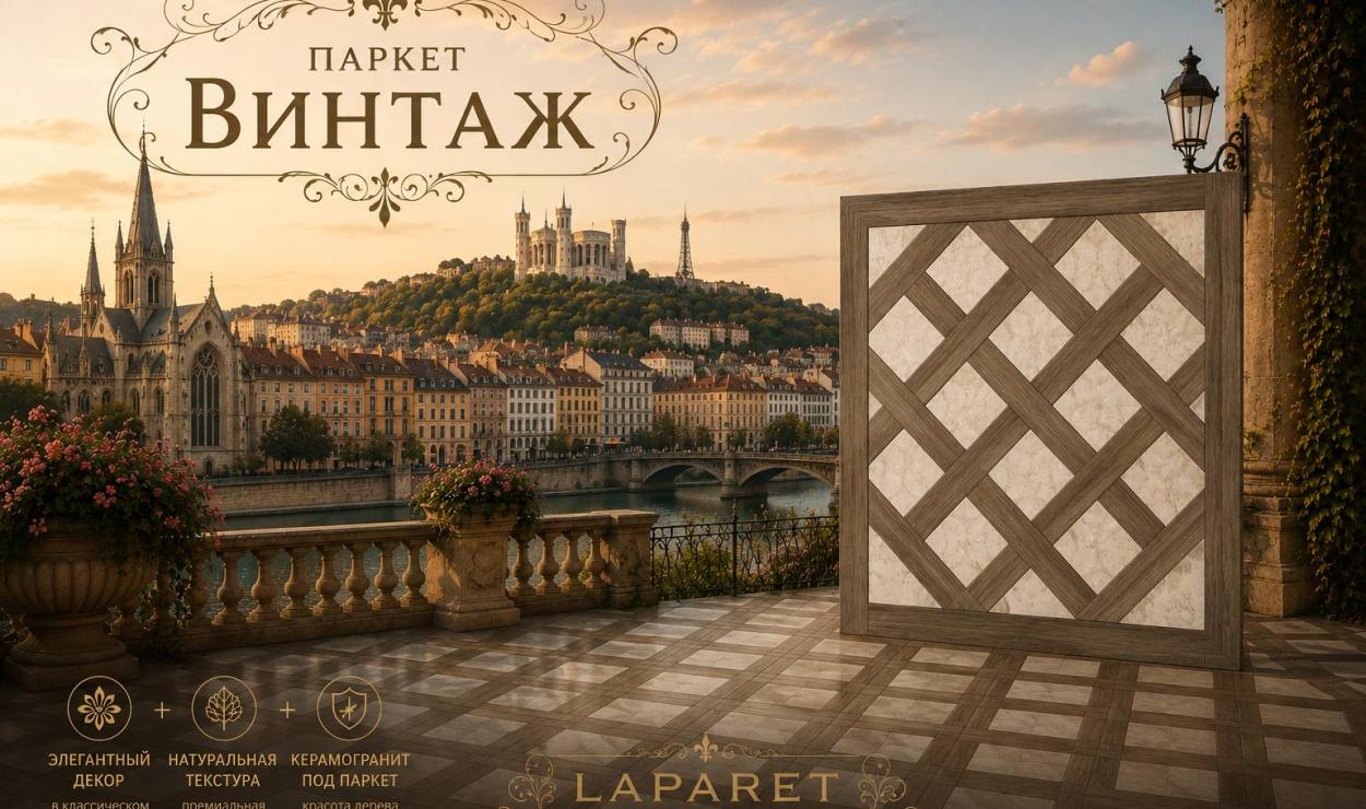Паркет Винтаж: геометрия миланского ар-деко под вашими ногами