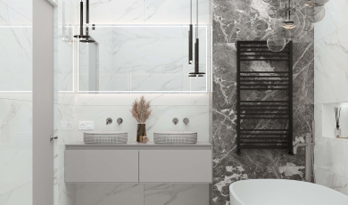 Керамогранит LAPARET Calacatta Superb: три грани итальянского мрамора